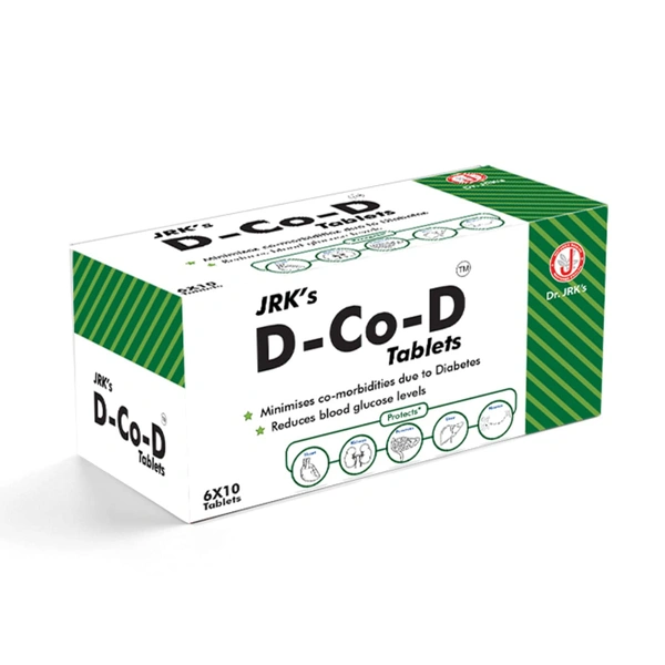 Dr. JRK’s Research and Pharmaceuticals Pvt Ltd Dr. JRK's D-Co-D Tablet (60Tab)