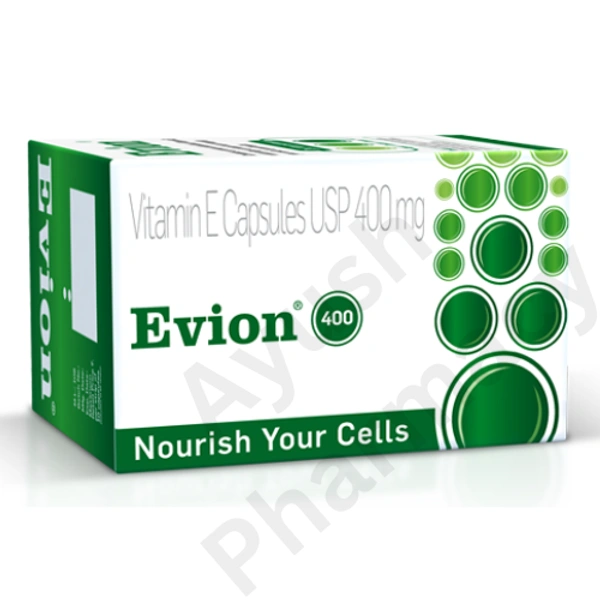 Procter & Gamble Hygiene and Health Care Ltd Evion 400mg Capsule (100caps) with Vitamin E for Cellular Health