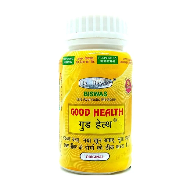 Biswas Good Health Co Dr. Biswas Good Health Capsule (50 Each)