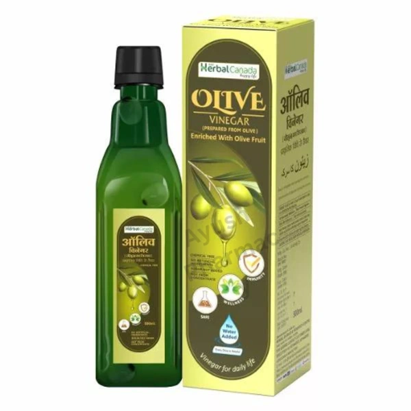 Herbal Canada Olive Vinegar (500ml)