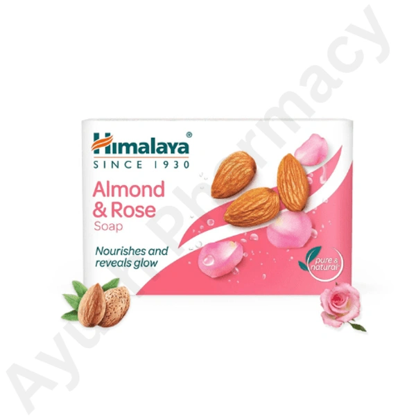 Himalaya Almond and Rose Soap (125g)