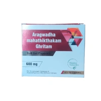Himalaya Nutravedics India Pvt Ltd Himalaya Nutravedics Aragwadha Mahathikthakam Ghrutham Soft Gel Capsules 600mg (100 Caps)