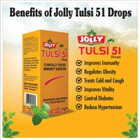 Jolly, Ayurveda Jolly Pharma Tulsi 51 Drops Natural Immunity Booster (30 ml)
