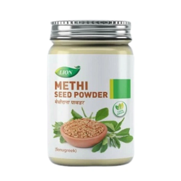 LION BRAND (Shree Narnarayan Ayurvedic Pharmacy) Lion Methi Powder (100gam)