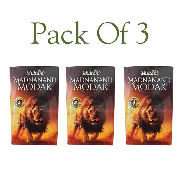 Multani Pharmaceuticals Ltd. Multani Madnanand Modak (110g) (Pack Of 3) - Pack Of 3