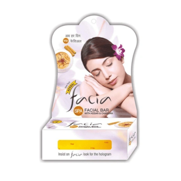 Ratan's Facia Facial Bar with Kesar and Chandan (25gm) - Pack Of 3