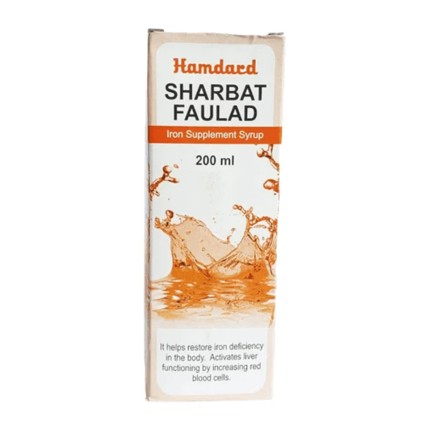  Hamdard Laboratories India Hamdard Sharbat Faulad (200ml)