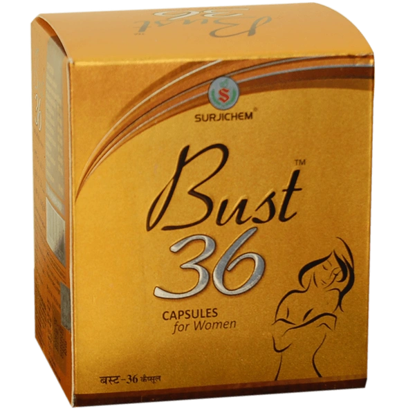 Surjichem Herbs India Surjichem Bust 36 Capsules (10caps)