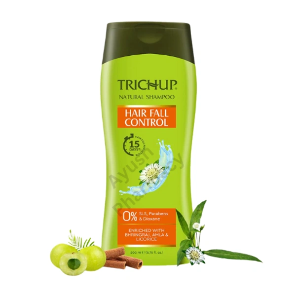 VASU Healthcare Pvt Ltd Trichup Hair Fall Control Natural Shampoo (400ml) - 400 ml