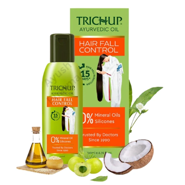 VASU Healthcare Pvt Ltd Trichup Hair Fall Control Oil (100ml) - 100 ml