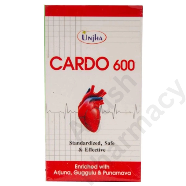 Unjha Ayurvedic Pharmacy Unjha Cardo 600 Tablets (60tab)