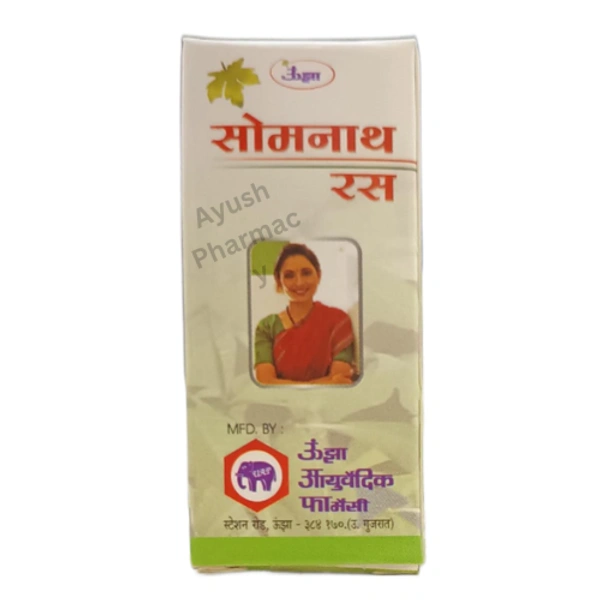 Unjha Ayurvedic Pharmacy Unjha Somnath Ras (40tab)