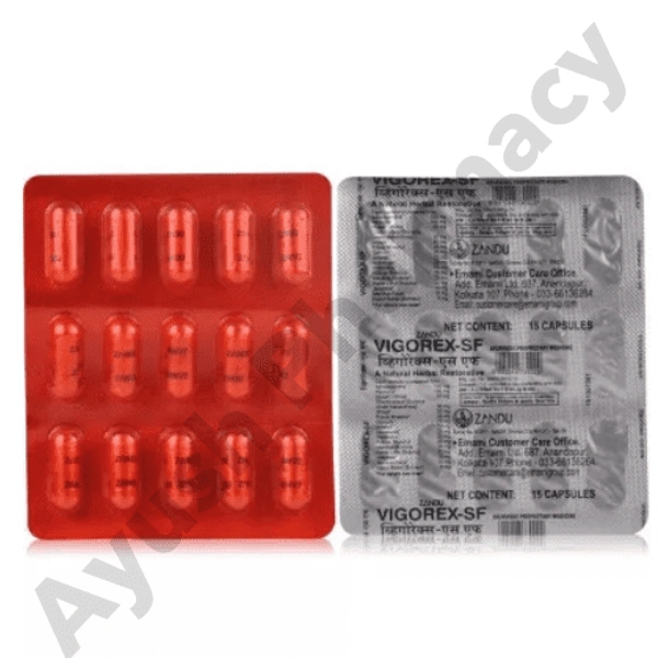 Zandu Vigorex-SF Capsule (15Caps)
