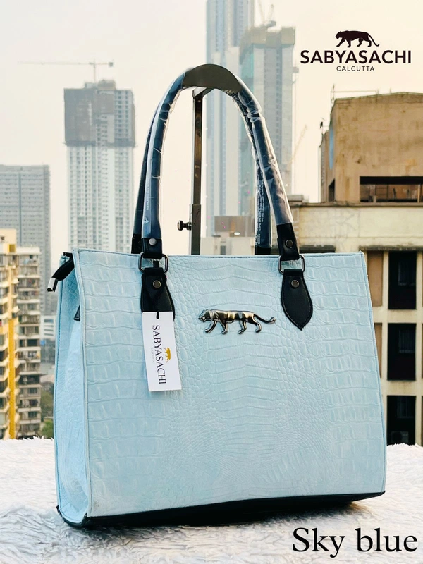 Sabyasachi Croc Leather - White, 10/12.5inch