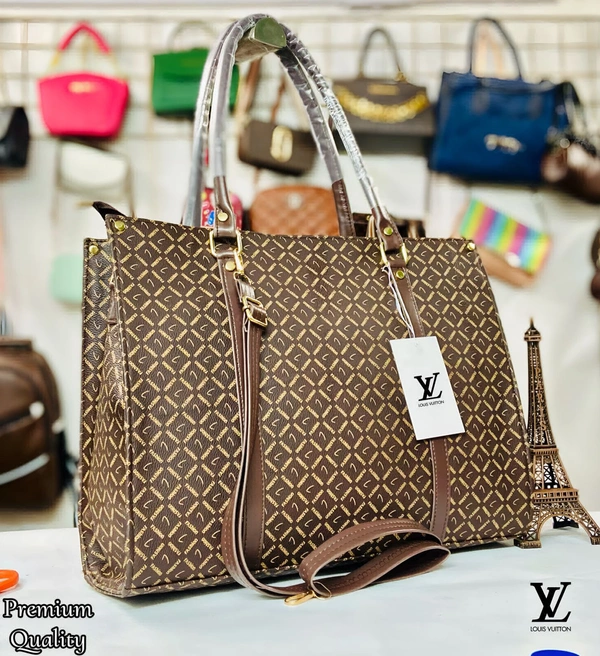 Lv Laptop/Tote Bag - White, 16/13