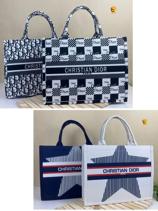 Dior Tote Bags - White, 16.5*5*13
