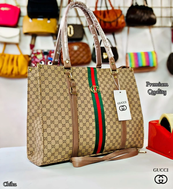 Gucci Tote Bag - White, 15/11.5