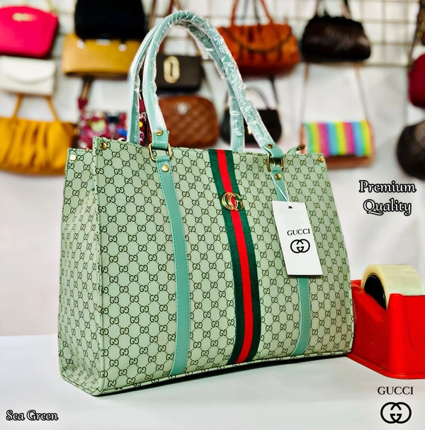 Gucci Tote Bag - White, 15/11.5