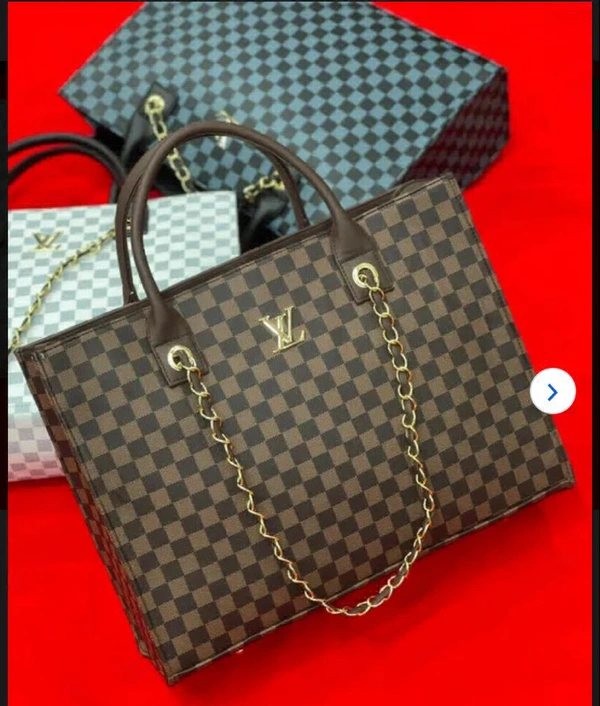 Lv Multipurpose Tote Bag - White, 15*11*4