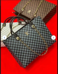 Lv Multipurpose Tote Bag - White, 15*11*4