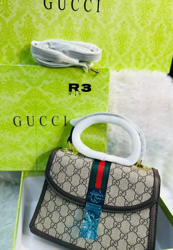 GUCCI OPHIDIA TOP HANDLE BAG* IN STOCK 😍**PREMIUM QUALITY**WITH DUST COVER,BILL , INVOICE AND TAG 🤑 - Brown, 10 By 7 Inches