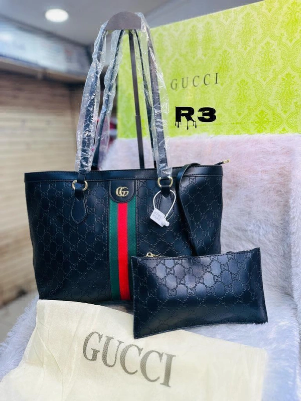 *LATEST GUCCI OPHIDIA TOTE**12A QUALITY**WITH GUCCI DUST COVER *WITH SAME GUCCI POUCH WITH BOX - Brown, 11/17 Inches