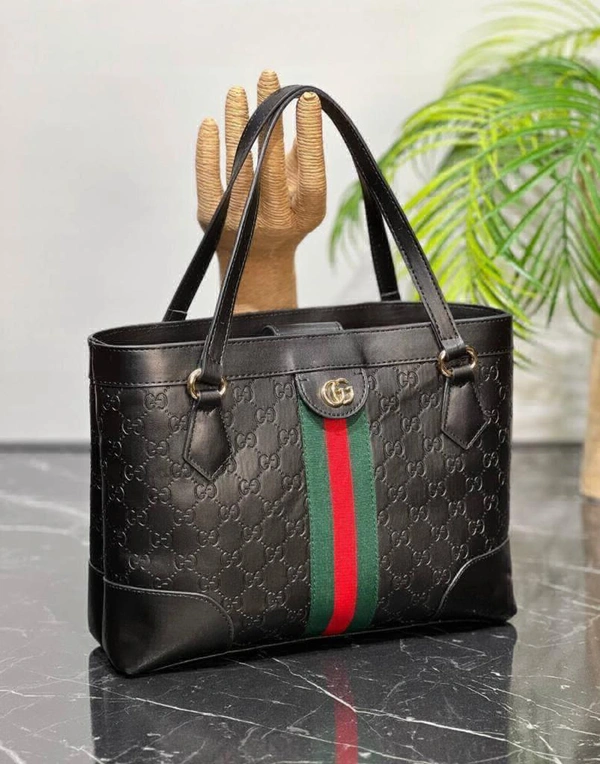 *LATEST GUCCI OPHIDIA TOTE**12A QUALITY**WITH GUCCI DUST COVER *WITH SAME GUCCI POUCH WITH BOX - Brown, 11/17 Inches