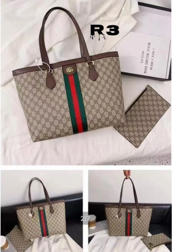 *LATEST GUCCI OPHIDIA TOTE**12A QUALITY**WITH GUCCI DUST COVER *WITH SAME GUCCI POUCH WITH BOX - Brown, 11/17 Inches