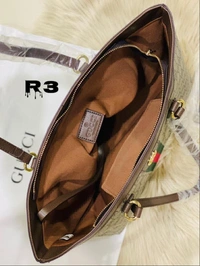 *LATEST GUCCI OPHIDIA TOTE**12A QUALITY**WITH GUCCI DUST COVER *WITH SAME GUCCI POUCH WITH BOX - Brown, 11/17 Inches