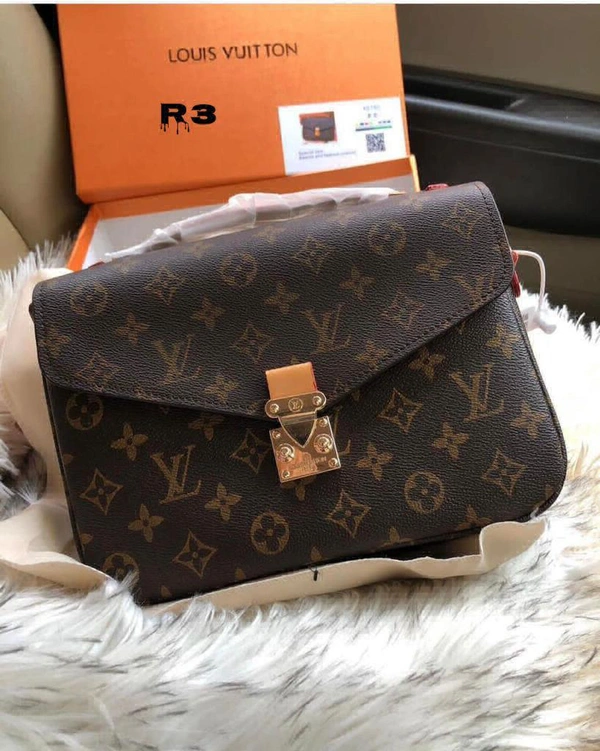 *LOUIS VUITTON*LV METIS POCHETTE  HIGH QUALITY LEATHERITE BAGS WID ORIGINAL LV DUSTBAG AND DETAILINGS with box - Brown, 10/8