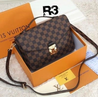 *LOUIS VUITTON*LV METIS POCHETTE  HIGH QUALITY LEATHERITE BAGS WID ORIGINAL LV DUSTBAG AND DETAILINGS with box - Brown, 10/8