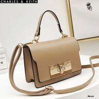 BRAND - *CHARLES & KEITH**_Imported Good Quality Crossbody Bags - White, 7*6
