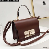 BRAND - *CHARLES & KEITH**_Imported Good Quality Crossbody Bags - White, 7*6
