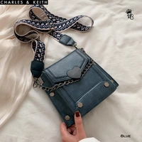 BRAND - *CHARLES & KEITH**_IMPORTED Crossbody Sling Bags - 7*5, Black
