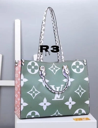 LOUIS VUITTON   ON THE GOMIRROR COPY   BIG SIZE TOTE WITH OG DUST COVER SUPERIOR LEATHER WITH BOX - 13/16