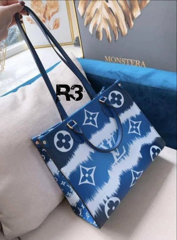 LOUIS VUITTON   ON THE GOMIRROR COPY   BIG SIZE TOTE WITH OG DUST COVER SUPERIOR LEATHER WITH BOX - 13/16