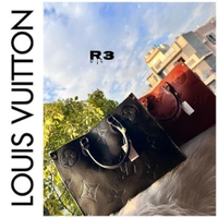 *LOUIS VUITTON**ONTHEGO MONOGRAM*      *MM LEOPARD  BLACK**12A QUALITY / MIRROR COPY*BRAND DUSTCOVER  - 12*16, Black