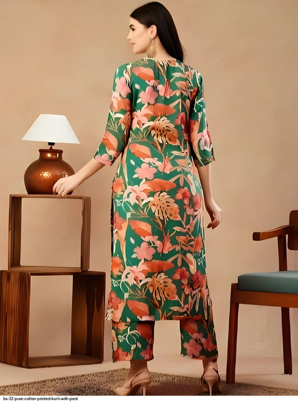 99 Fashion Bazaar  Kurta Set in Pure Cotton Printed Fabric - San Felix, S