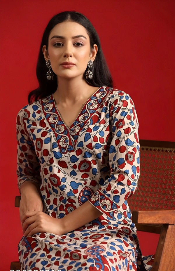 99 Fashion Bazaar  Kurta Set in Pure Cotton Printed Fabric - Mercury, XXL