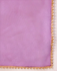 99 Fashion Bazaar Kurta Set with Dupatta in Cotton Fabric  - Cardinal Pink, XL