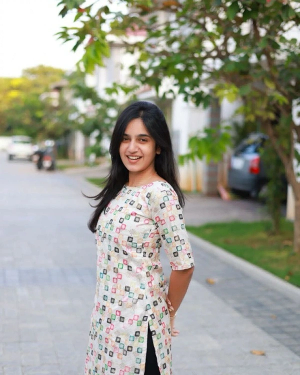 99 Fashion Bazaar Causal Wear Printed Kurti For Daily Wear Use - Wheat, M