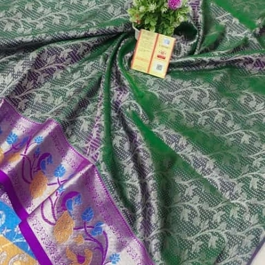 ALL OVER SMALL BORDER SAREE