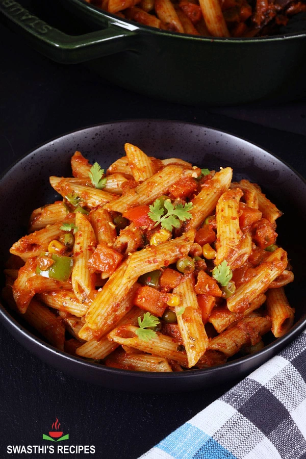 Indian Style Pasta 