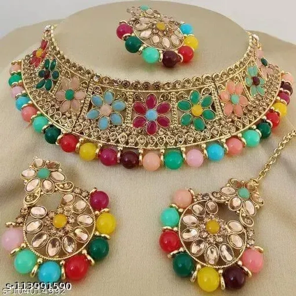  Alloy Gold-plated Jewel Set - FREE, Yellow