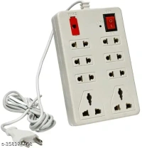 MINI EXTENSION BOARD, 8+1 POWER EXTENSION BOARD - WHITE