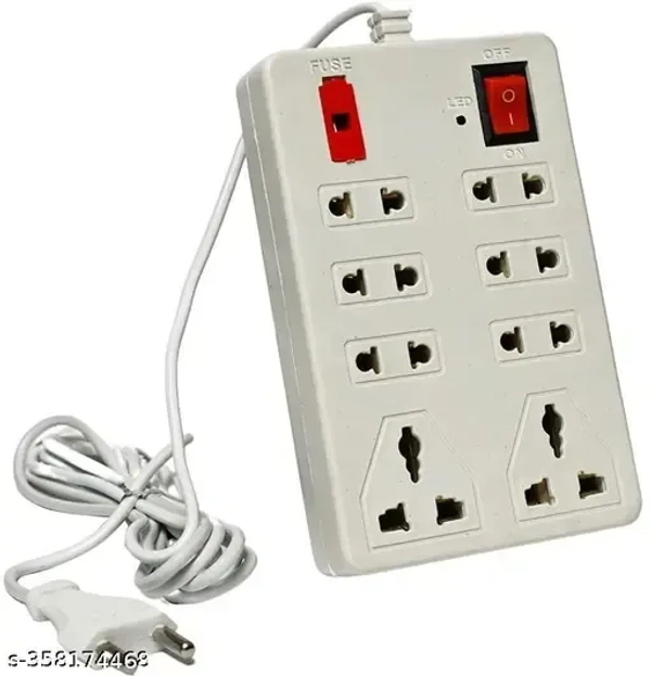 MINI EXTENSION BOARD, 8+1 POWER EXTENSION BOARD - WHITE