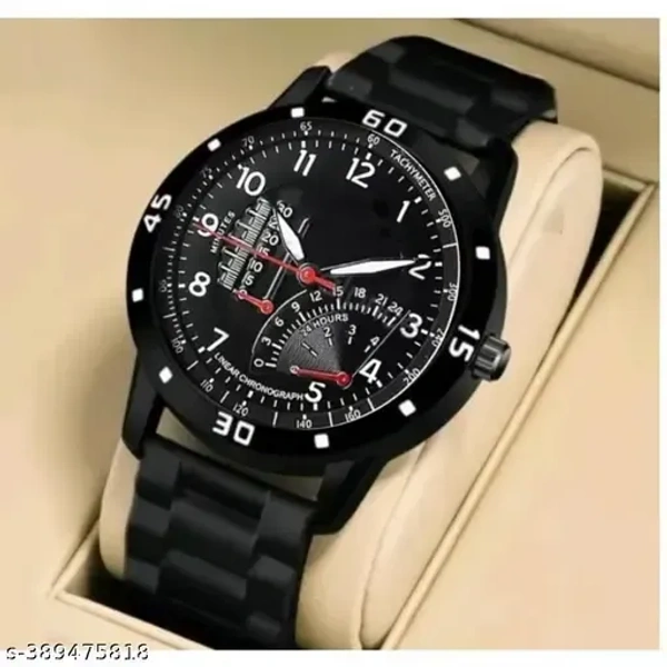  Men and Boy Watch - black