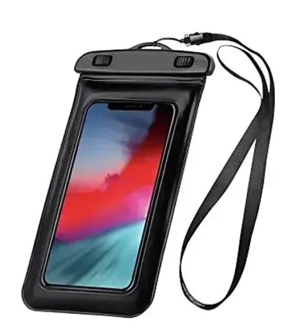: Quxxa Pouch Cover Mobile Water Protector | This Pouch Cover is Snow-Proof, Dirt Proof and Waterproof - FREE