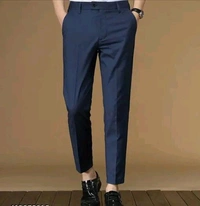 Formal Paint Navy blue casual trouser - Dark Blue, M