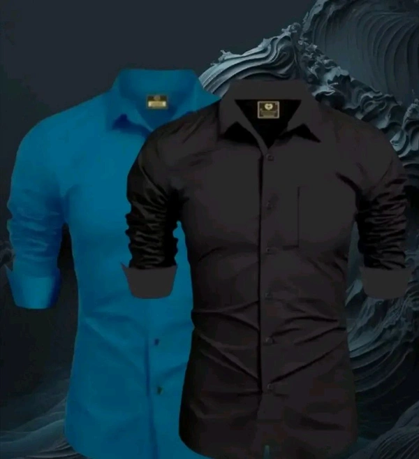 Men Formal Shirts - Magenta / Fuchsia, L
